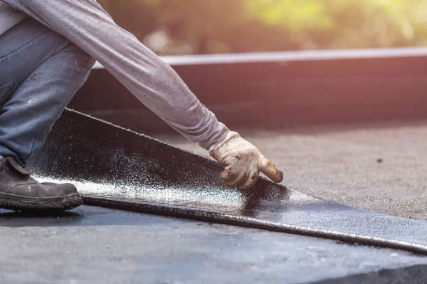 Professional Emergency Waterproofing technician working in Roanoke, VA